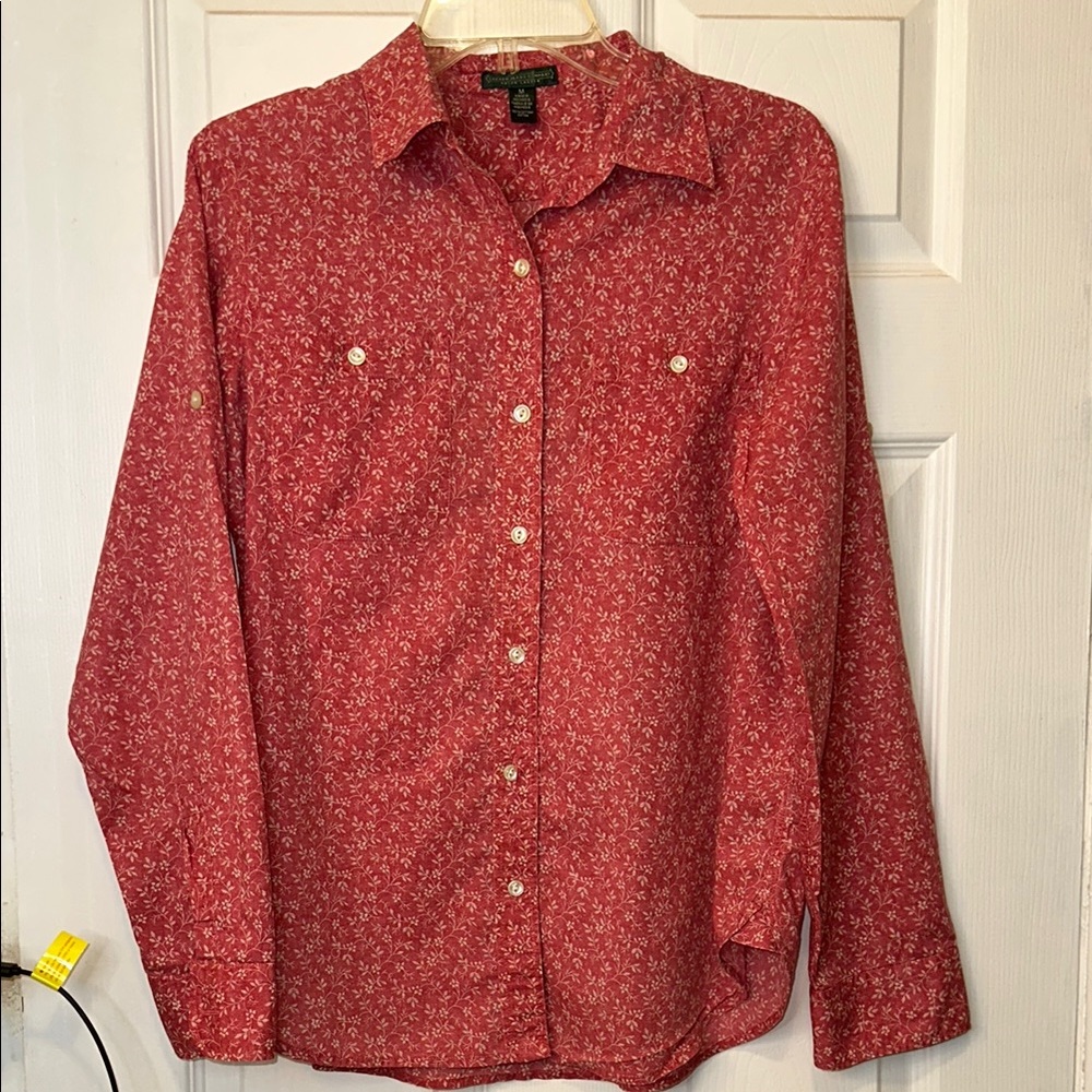 Lauren Jeans  Company Ralph Lauren women’s long sleeve